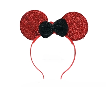 1只装1袋带电闪光雨丝布米奇头饰 - OBL770837