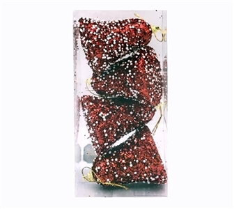 4只装1盒红色泡沫铃铛 - OBL770871