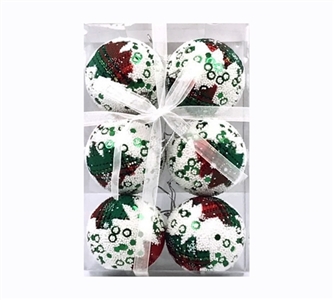 浅绿泡沫球6CM宽6个装1盒 - OBL770925