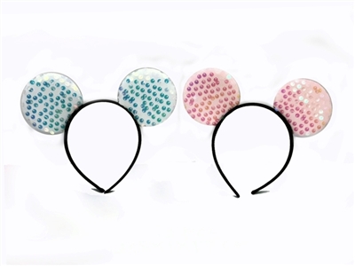 12只装1袋珠片米奇头扣 - OBL770962