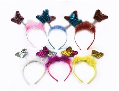 12只装1袋靓光蝴蝶头扣 - OBL770968