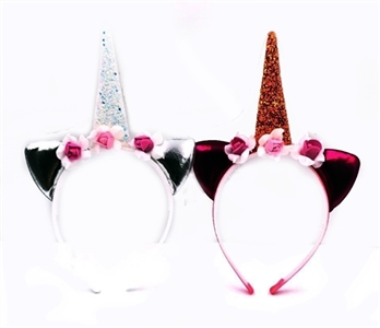 Gold unicorn tire plus three little flower - OBL770978