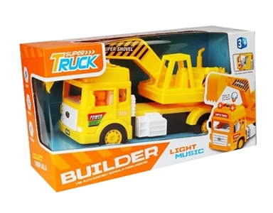 多功能灯光音乐挖土机 - OBL771007