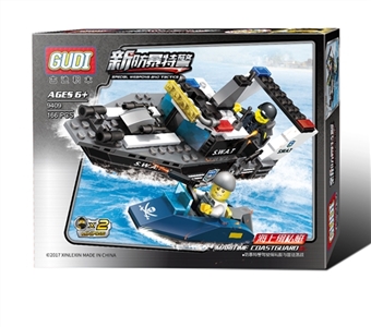 海上缉私艇(166pcs) - OBL771135