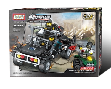 特警突击车(246pcs) - OBL771136
