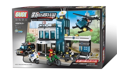 防暴特警指挥中心(566pcs) - OBL771138