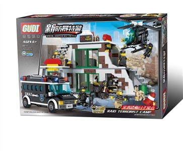 突袭恐怖分子窝点(703pcs) - OBL771139