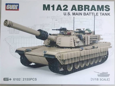 1:18大坦克模型(2155pcs) - OBL771194