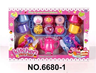 茶具配精美蛋糕 - OBL771301