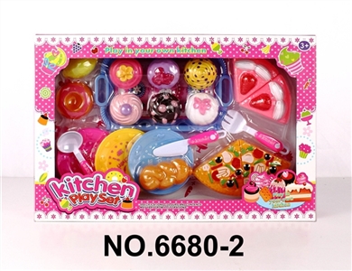 精美蛋糕配披萨面包 - OBL771302