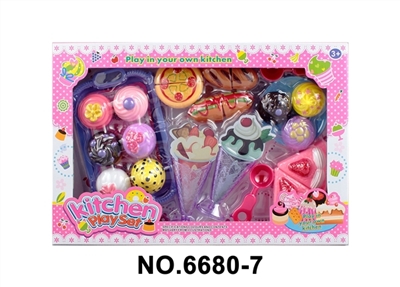 精美蛋糕配雪糕可切面包 - OBL771306