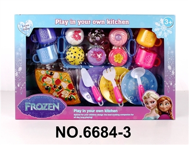 冰雪公主披萨配精美蛋糕 - OBL771347