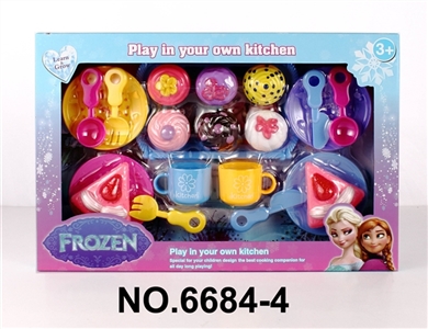 冰雪公主蛋糕配精美小蛋糕 - OBL771348