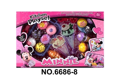 米妮精美蛋糕雪糕配可切面包 - OBL771360