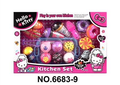 KT cat elegant cake could be cut bread doughnuts - OBL771379