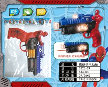 Spider-man shaking voice electric gun - OBL772262