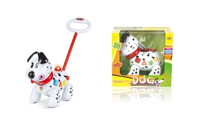 Music dogs push cartoon animals - OBL772388