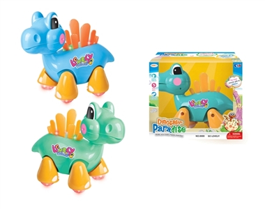 Electric music cartoon dinosaur - OBL772430
