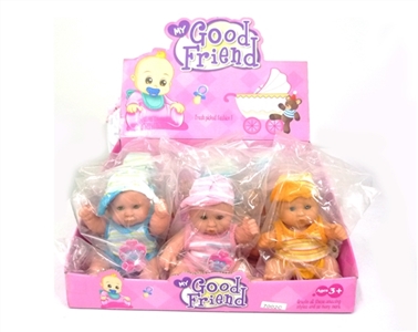 9 inches live eye singing doll (12 / box) - OBL772680