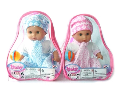 16 inch cotton body according to the fingers vibrating crying laughing sound 2 dolls (2, orange) - OBL772702