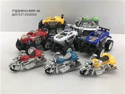 越野赛车拖哈雷摩托 - OBL772827