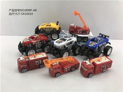 越野惯性赛车拖消防车 - OBL772829