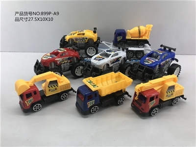 越野惯性赛车拖大工程车 - OBL772830