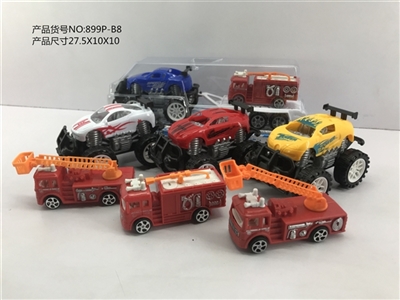 越野惯性赛车拖消防车 - OBL772841