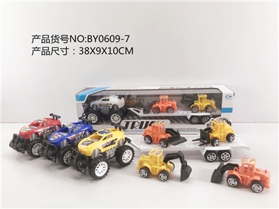 惯性越野赛车拖工程车 - OBL772889