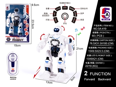 English version of remote-controlled robot - OBL772922