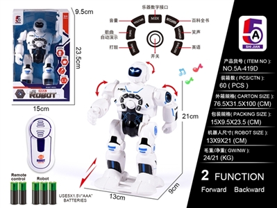 English version of remote-controlled robot - OBL772923