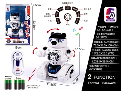 English version of remote-controlled robot - OBL772927