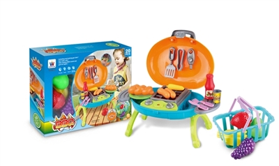  烧烤炉配篮（带灯光IC） - OBL773344