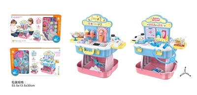 Medical/ice cream shop 3 in 1 a suitcase - OBL773383
