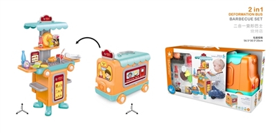 2合1烧烤店变形巴士 - OBL773403