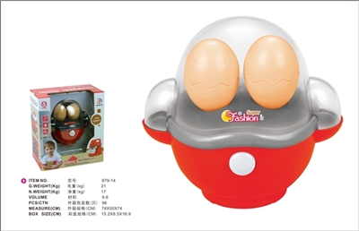 Bright red steamed egg machine - OBL773603