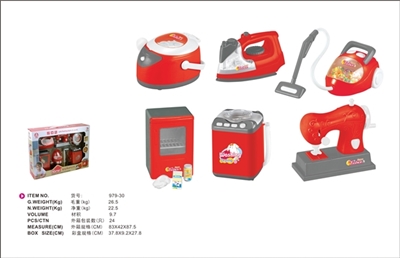 6 red appliances combination - OBL773619