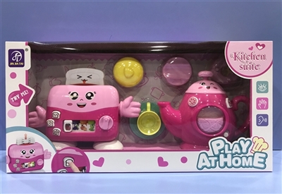 Cartoon toaster cartoon combination of kettle - OBL773697
