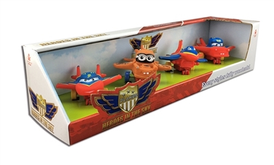 Cartoon aircraft 4 mixed (can be more aircraft, orange, all aircraft that can hold this color box) ( - OBL773943