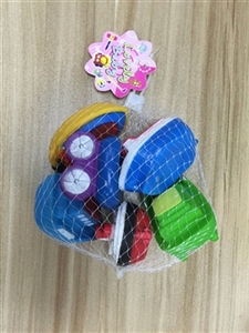 Water jet boat six conventional (lining plastic soft glue: take a shower wash water toys, put into t - OBL774044