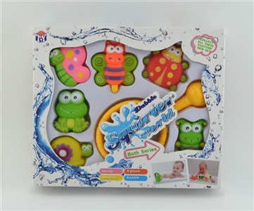 Six water mix 1 insect fish (mixed worm evade glue plastic fish) 6 1 / box - OBL774046