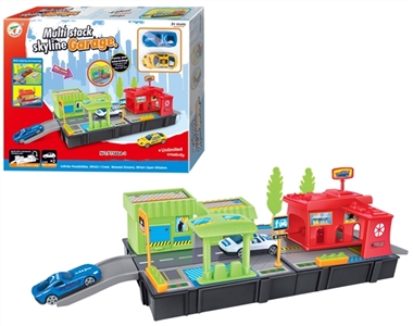 Slide plastic car parking lot 2 only 23 PCS - OBL774200