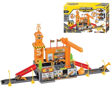 City series three plastic slide truck 38 PCS - OBL774258