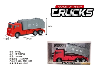 惯性消防保洁车 - OBL774342