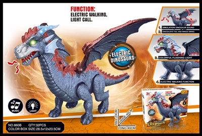 Electric single head pterosaurs - OBL774441