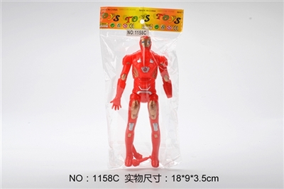 Iron man with colored lights - OBL774488