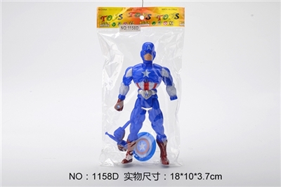 Captain America with colored lights - OBL774489