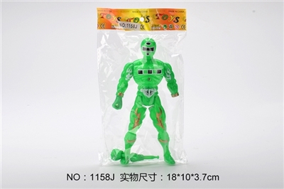 With lights digital spiderman (green Huang Er color, orange) - OBL774495