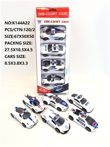 Back to the police car (4) 1:50 alloy - OBL774640