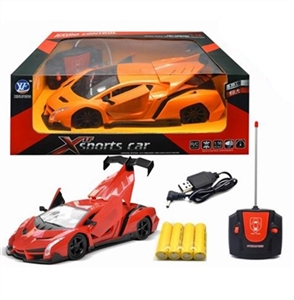 （不包电）1:16五通三开门遥控车兰博基尼毒药 - OBL774780